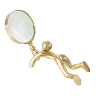 Loupe Design  Personnage  19cm Or