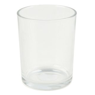 Photophore Déco  Verre  12cm Transparent