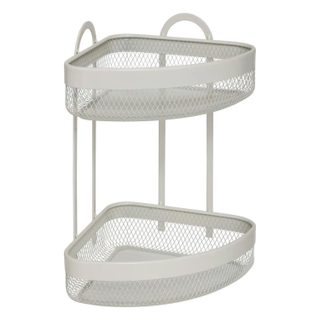 Étagère d'Angle de Cuisine 2 Niveaux  Mayaj  33cm Beige
