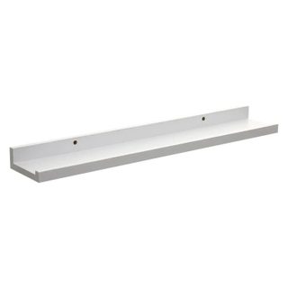 Étagère Murale à Rebord  Fixy  58cm Blanc