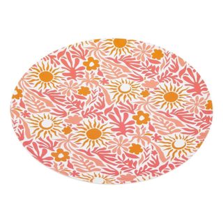 Lot de 6 Assiettes Réutilisables  Soléa  25cm Multicolore