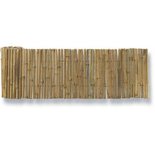 Nortene Bordure souple en bambou naturel "Bamboo Roll" - 0,30 x 2 m