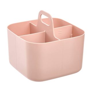 Organiseur Compartiments Modulables  Poly  16cm Rose