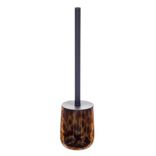 Brosse WC en Verre  Dotty  39cm Marron