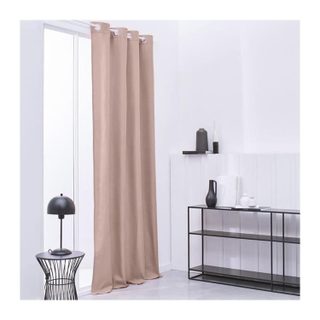 Today Rideau Isolant Thermique Essential Uni - 140 x 240 cm - Rose des sables