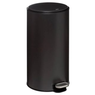 Poubelle de Cuisine en Métal  Delta  30L Noir