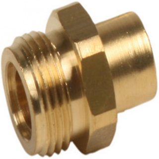 Raccord 1 pièce pour gaz butane / propane à souder, Mâle x Diam.10 mm, GAZINOX