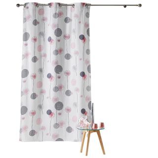 Rideau a oeillets en coton tina