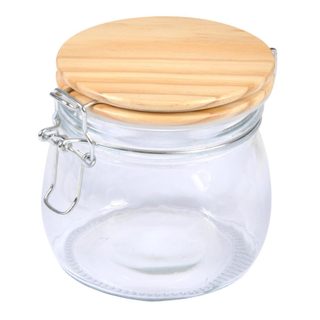 Boîte de Conservation Hermétique  Bambou  0,45L Beige