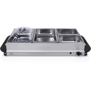 Tristar BP-6285 BP-6285 Serviteur de buffet acier inoxydable