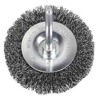 Brosse métallique rotative plate Ø 100 mm