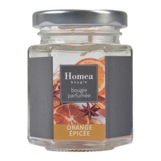 Bougie Verrine Parfumée  Essentiel II  7cm Orange Epicée