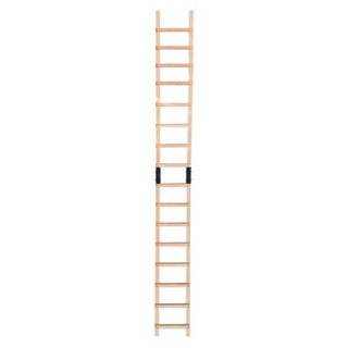 Hailo Echelle plate de toit en bois pour couvreur Safety Roof - 2x2m