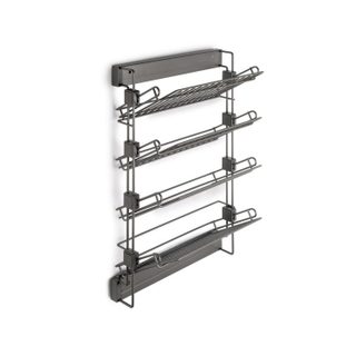 Emuca Porte-chaussures latéral coulissant pour placards et dressing Quartz - Gauche