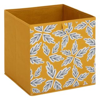 Boîte de Rangement Réversible  Folia  31x31cm Jaune