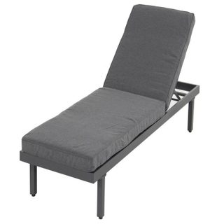 Chalet & Jardin Bain de soleil Aveiro en aluminium - matelas en polyester