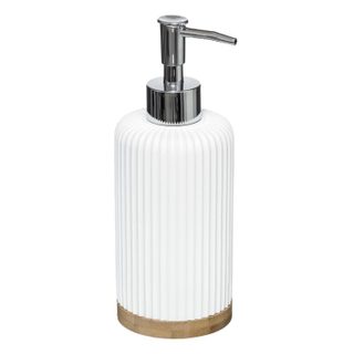 Distributeur de Savon  Natureo  19cm Blanc