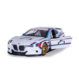 BMW 3.0 CSL Hommage R miniature 1:24 blanche avec piles