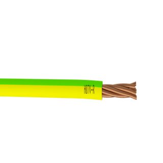 Nexans Fil Électrique H07vu 1,5 Mm² Vert/jaune - 5 M