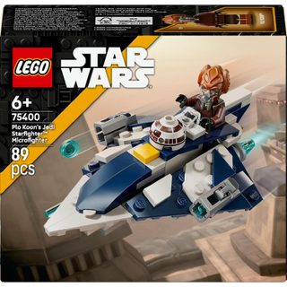Star Wars The Clone Wars 75400 - Microfighter Chasseur Jedi de Plo Koon