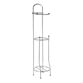 Dérouleur de Papier Toilette  Réserve  65cm Argent
