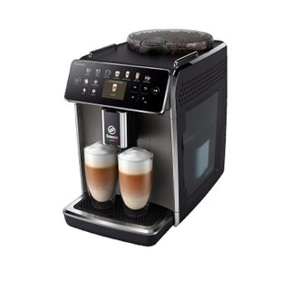 Machine à café Saeco SM6582/10 avec moulin intégré et mousseur de lait