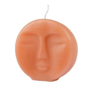 Bougie Déco Visage  Arty  9cm Blush