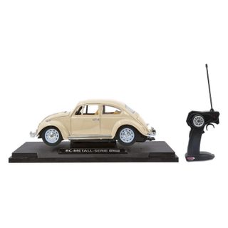 Voiture télécommandée VW Käfer RC Diecast 1:18 creme blanc 40MHz