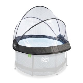 Dôme pour piscine tubulaire ronde de Ø 2,40 à 2,55 m - Exit Toys