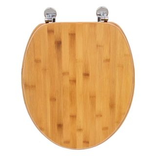 Abattant WC Design  Bambou  37x45cm Naturel