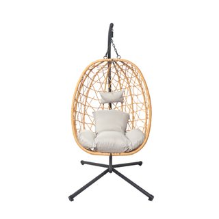 Fauteuil suspendu effet rotin CUZCO
