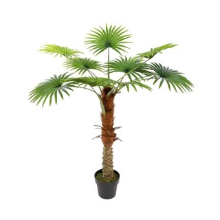 Plante Artificielle en Pot  Palmier  120cm Vert