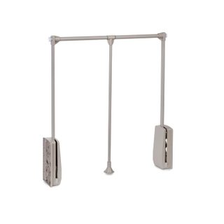 Tiroir extérieur Vertex 40 kg hauteur 131 mm - côtés en verre- 450- Gris anthracite