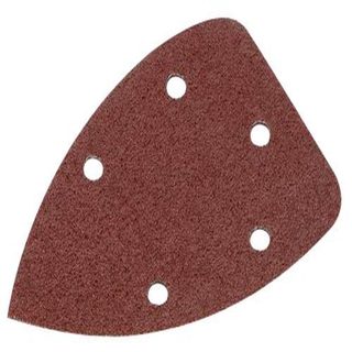 Lot de 5 patins triangulaires auto-agrippants - grain 240 - 140x140x80 mm