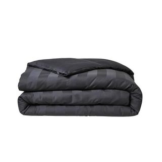 Todays Tools Parrure de lit TODAY Prestige - 240 x 260 cm - 2 personnes - 100% Satin de coton - Fusain