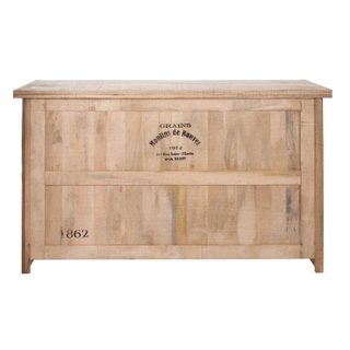 Bar en Bois 3 Tiroirs  Theodore  180cm Naturel