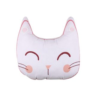 Coussin zoeline tete de chat design et moderne