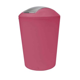 Poubelle à bascule  vitamine  5,6l framboise