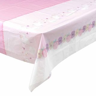 Nappe Plastique  Cygne  1,3x1,8m Rose