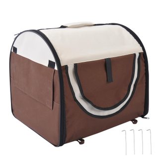 Sac de transport chien caisse pliable chien avec coussin amovible