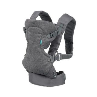Porte bébé Flip ergonomique 4 en 1 gris - INFANTINO - Flip ergonomique 4 en 1 - Polyester - De 3,6 a 14,5 kg