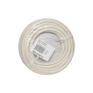 CABLE H05VVF 2X1.5 05M BLANC COURONNE ELECTRALINE - 60107033J