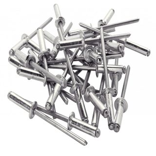 Lot de 50 rivets aluminium Diam.4.8 x H.16 mm RAPID