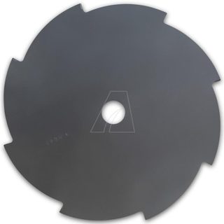 Lame de coupe pour débroussailleuse 255 mm, 8 dents, TC Ø 25,4 mm, 1,4 mm