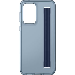 Coque a33 transparent avec laniere noir