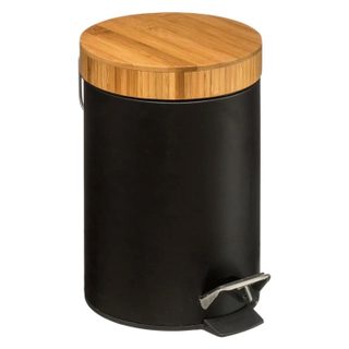 Poubelle de Salle de Bain  Natureo  3L Noir