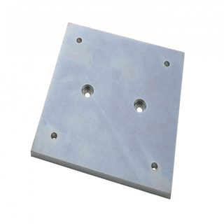 Renz Platine fixation - Pied elliptique - Acier - Installation stable