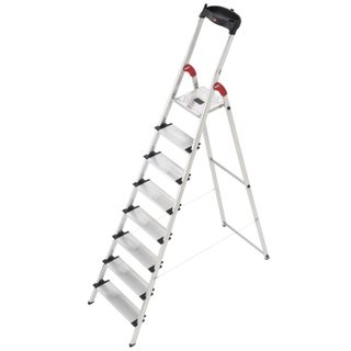 Escabeau 8 marches larges 3m45 en aluminium - PROFISTEP XXL