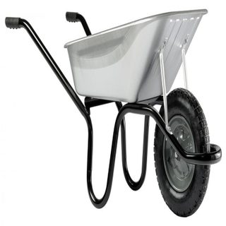 Brouette Aktiv Premium galva roue gonflée 100 L