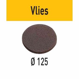 Abrasif vlies stf d125 fn 320 vl/10 vlies